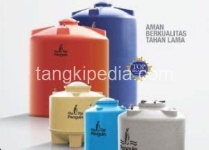 Volume 1000 liter, 1200 liter, 5000 liter. Jual Tandon Tangki Air Penguin Plastik Polyethylene | Agen ...