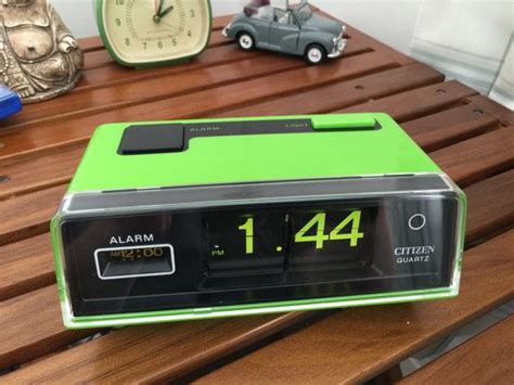 Citizen Quartz Flip Flap Alarm Clock Etsy Clock Alarm Clock Alarm