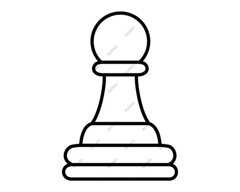 Pawn Chess Svg Digital Download Svg Files For Cricut Chess Etsy