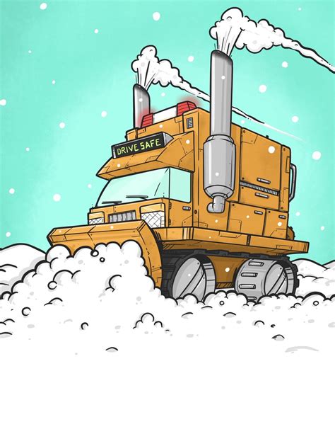 Snow Plow Drawing At Explore Collection Of Snow