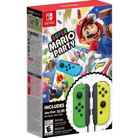 Nintendo Switch Super Mario Party Joy Con Controller