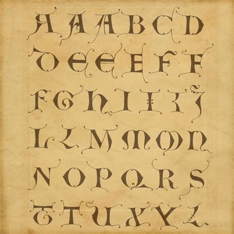 Medieval Letter Template