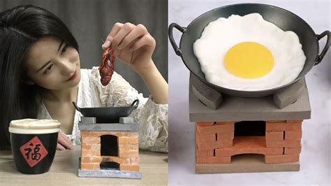 How To Build A Mini Cooktop And Make Mini Food Mini Kitchen Mini