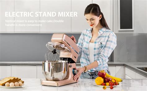 vivohome 7 5quart stand mixer 660w 6 speed tilt head kitchen electric food mixer ebay