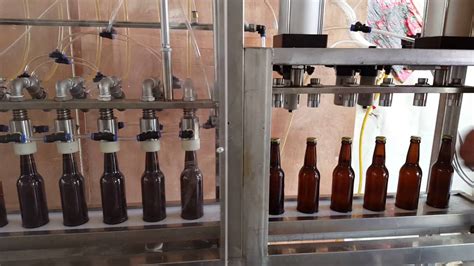 Beer Bottling And Capping Machine Youtube