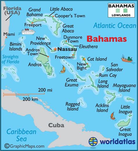 The Bahamas Maps And Facts Exuma Bahamas Bahamas Map Bahamas Honeymoon