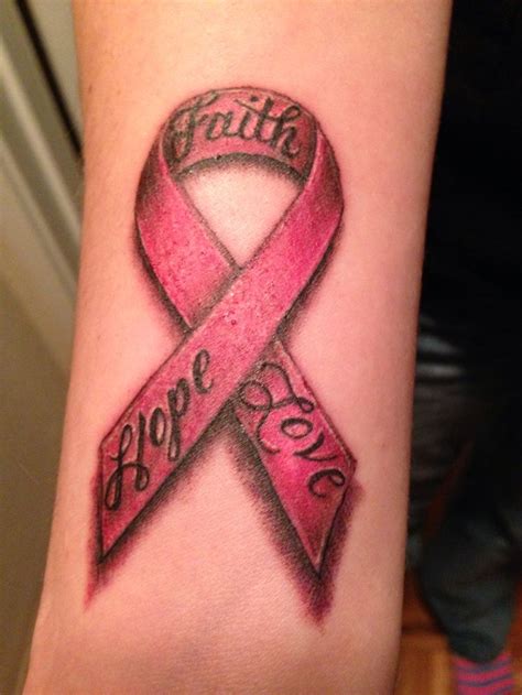 Cancer Ribbon Tattoos Designs Ideas And Meaning Tattoos For You