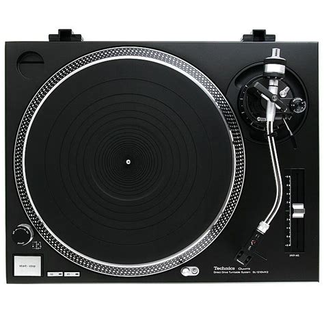 Technics Sl1210 Mk2 Turntable Black At Juno Records Technics