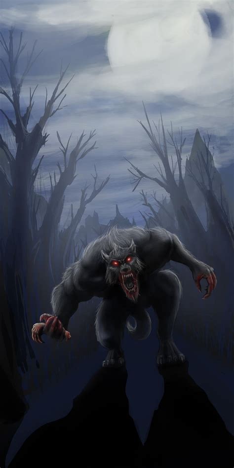 Werewolf By Tamás Reszel Rimaginarywerewolves