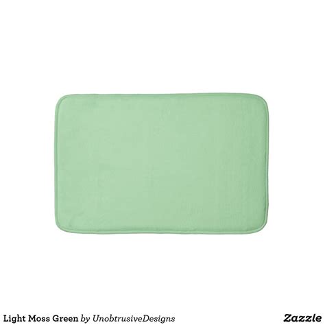And the moss green keeps it on trend. Light Moss Green Bathroom Mat | Green bathroom, Moss green ...