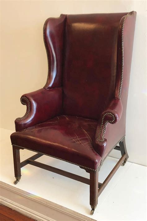 18th Century Georgian Chippendale Wing Chair At 1stdibs Georgian