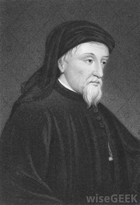 Who Was Chaucer With Picture