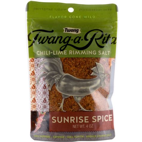 Twang A Rita 4 Oz Sunrise Spice Chili Lime Rimming Salt