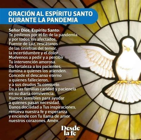 Oracion Al Espiritu Santo Imagenes