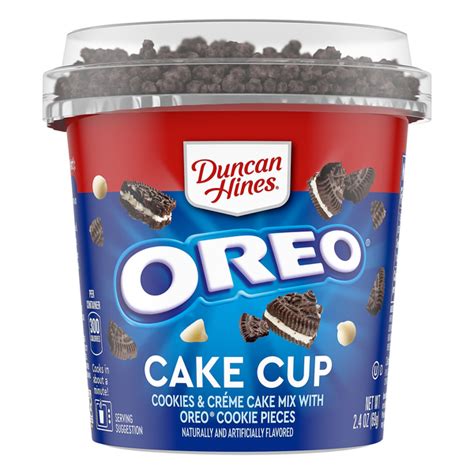 If you're a cookie lover as well as love duncan hines® devil's food cake mix, here is a quick and easy recipe that you are sure to love! Save on Duncan Hines Perfect Size for 1 Cookies & Cream Cake Mix w/ Oreo Cookies Order Online ...