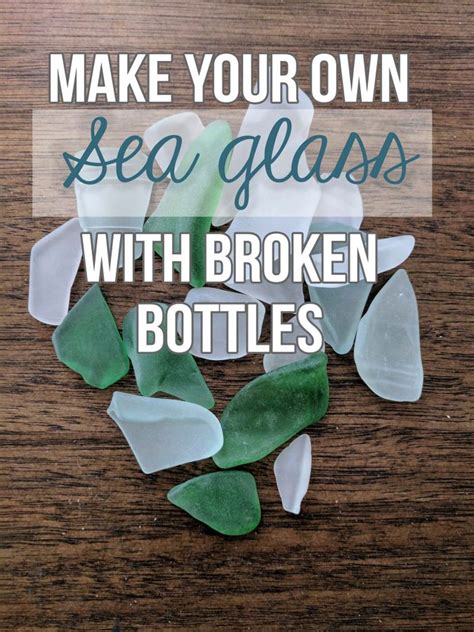 Diy How To Make Your Own Sea Glass At Home Hawk Hill