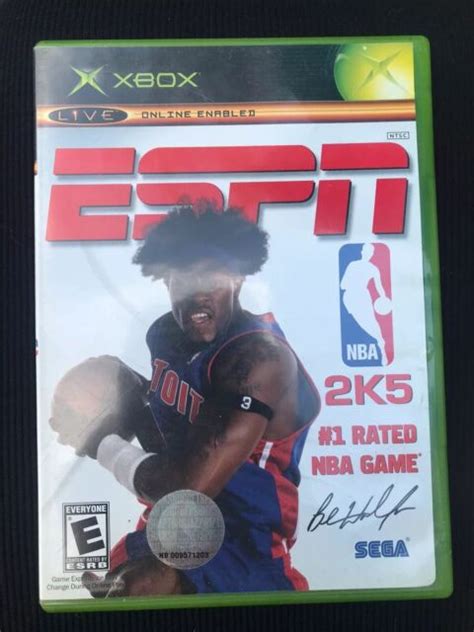 Espn Nba Basketball 2k5 Microsoft Original Xbox Ebay