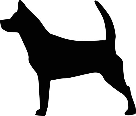 Dog Silhouette Openclipart