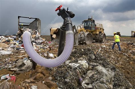 Landfill Gas Recovery Well Stock Image C0211511 Science Photo
