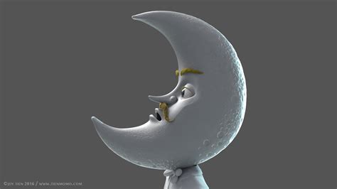 Character Lookdev Mr Moon On Behance