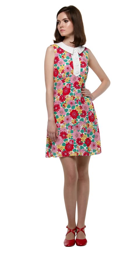 Marmalade 60s Style Floral Dress With Collar Marmalade Shop In 2020