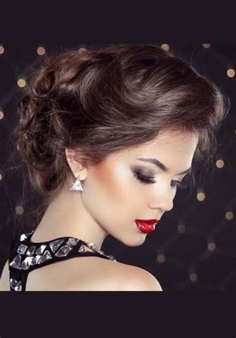 This style is perfect if you are planning to wear a gown for your reception party. Reception Hairstyle and Indian Wedding Hair Style Ideas