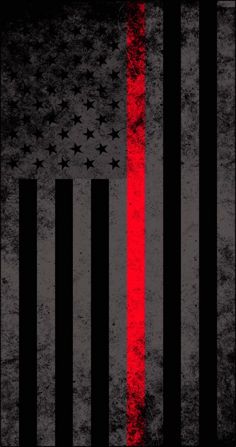 Most popular! Thin Red Line Flag Wallpaper ~ Ameliakirk