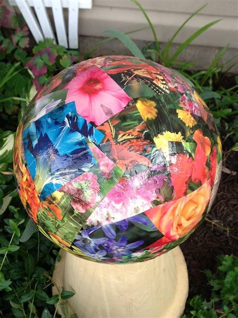 How To Make Decorative Garden Art Balls Empress Of Dirt Bowling