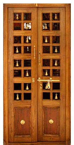 Get 24 Wood Modern Pooja Room Door Designs