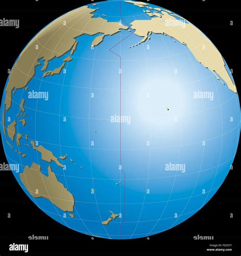 Astronomical Geography Earth International Date Line Idl Opposite