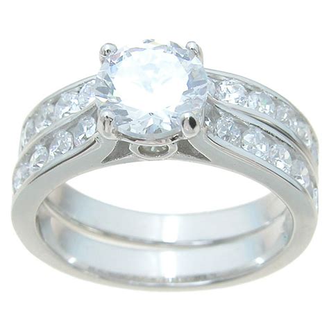 iceposh 925 sterling silver promise rings for her wedding ring set make great girlfriend ts