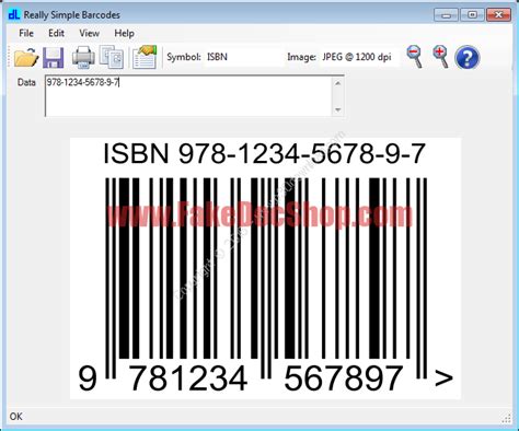 Really Simple Barcodes Premium Fakedocshop