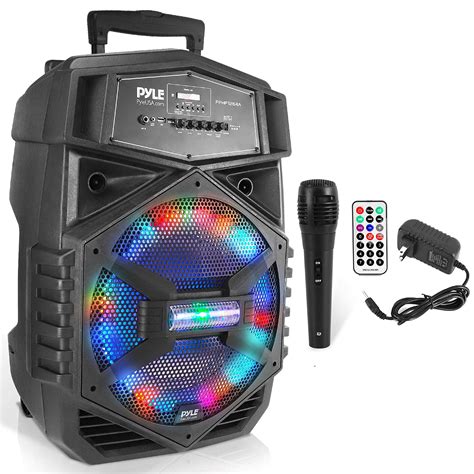Pyle Portable Bluetooth Pa Speaker System 1000w Outdoor Bluetooth