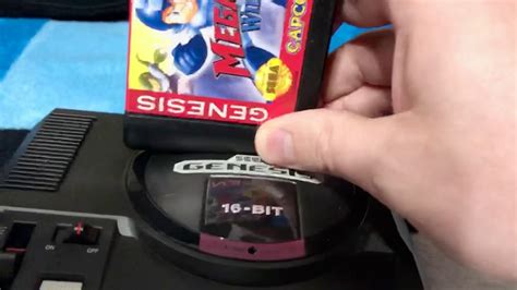 How 2 Insert Your Cartridge In Your Sega Genesis Youtube