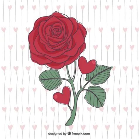 Red Roses Heart Frame Free Vector Illustration