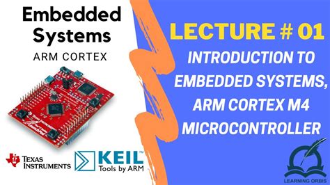 Lect 1 Introduction To Embedded Systems Arm Cortex M4 Microcontroller