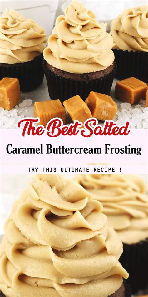 The Best Salted Caramel Buttercream Frosting Rabu Wawan
