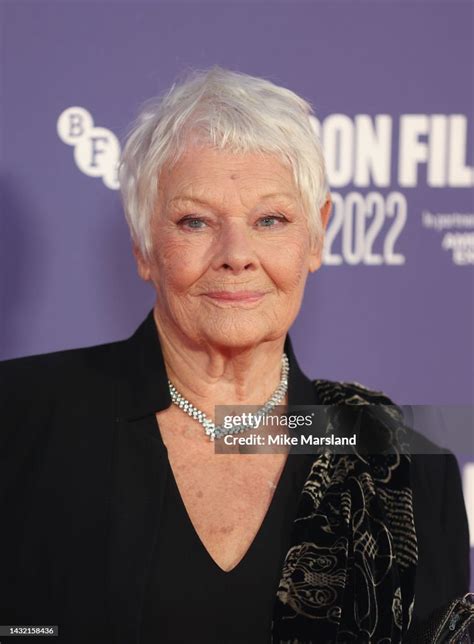 Judi Dench Attends The Allelujah European Premiere During The 66th