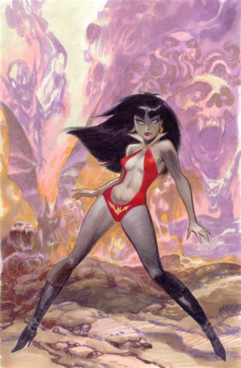 calvin s canadian cave of coolness vampirella by bruce timm