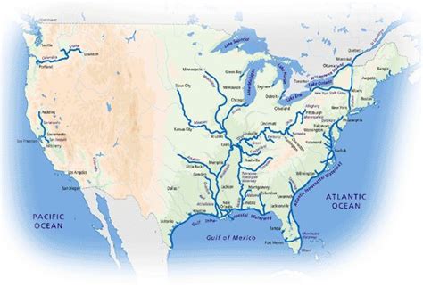 North America Inland Waterways Sea Life Great Loop Project And More