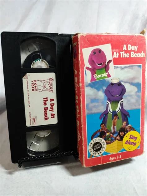 Barney And The Backyard Gang A Day At The Beach Vhs Video Tape Sandy