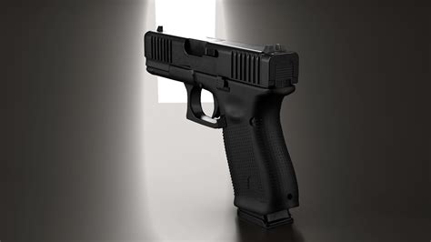 Glock 19 Gen5 3d Model Cgtrader