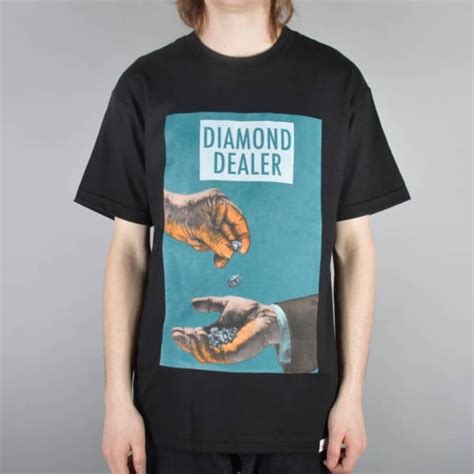 Diamond Supply Co Diamond Dealer Skate T Shirt Black Skate Clothing From Native Skate Store Uk