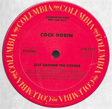 Cock Robin Just Around The Corner Advance Aor Sampler 1987 Vinyl