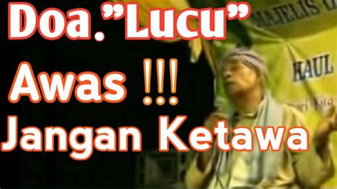 Doa Lucu Bahasa Jawa Awas Jangan Ketawa Youtube