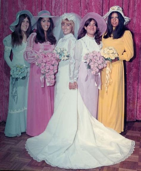 Vintage Bridesmaids Dresses 21 Pics