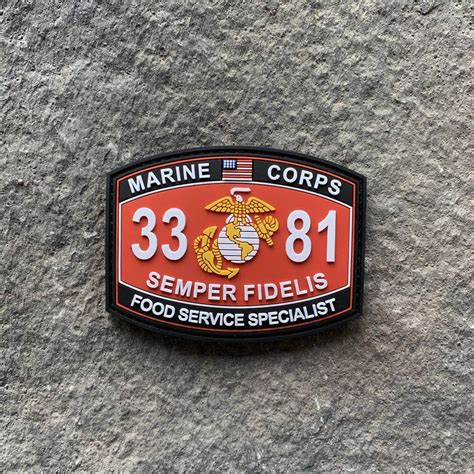 3381 Food Service Specialist United States Marine Corps United