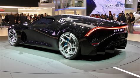 Bugatti La Voiture Noire The Black Car 1 Of 1 Most Expencive Car