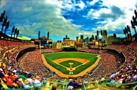 Dtown Detroit Tigers Baseball Field