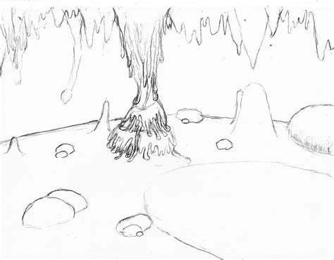 Cave Sketch Wip By Brellmaccahon On Deviantart